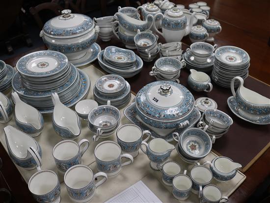 An extensive Wedgwood Florentine part dinner service